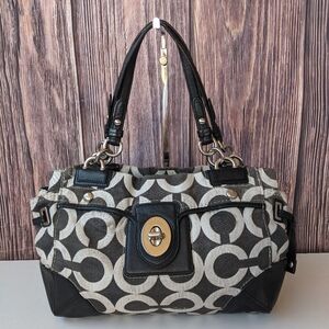 Coach Peyton Op Art Signature Carryall, style number 14515